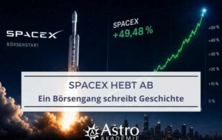 Raketenstart und Kurs von SpaceX